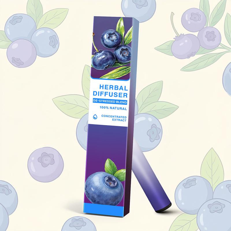 Watermelon Mint Lavender Extracts for Lung Detoxification & Oral Air Freshening Herbal Diffusion Pen Relaxation Stick Solution